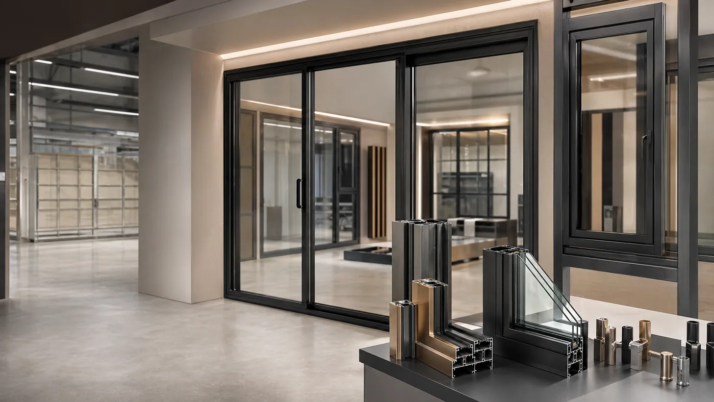 Aluminum Windows & Doors Sample Showroom